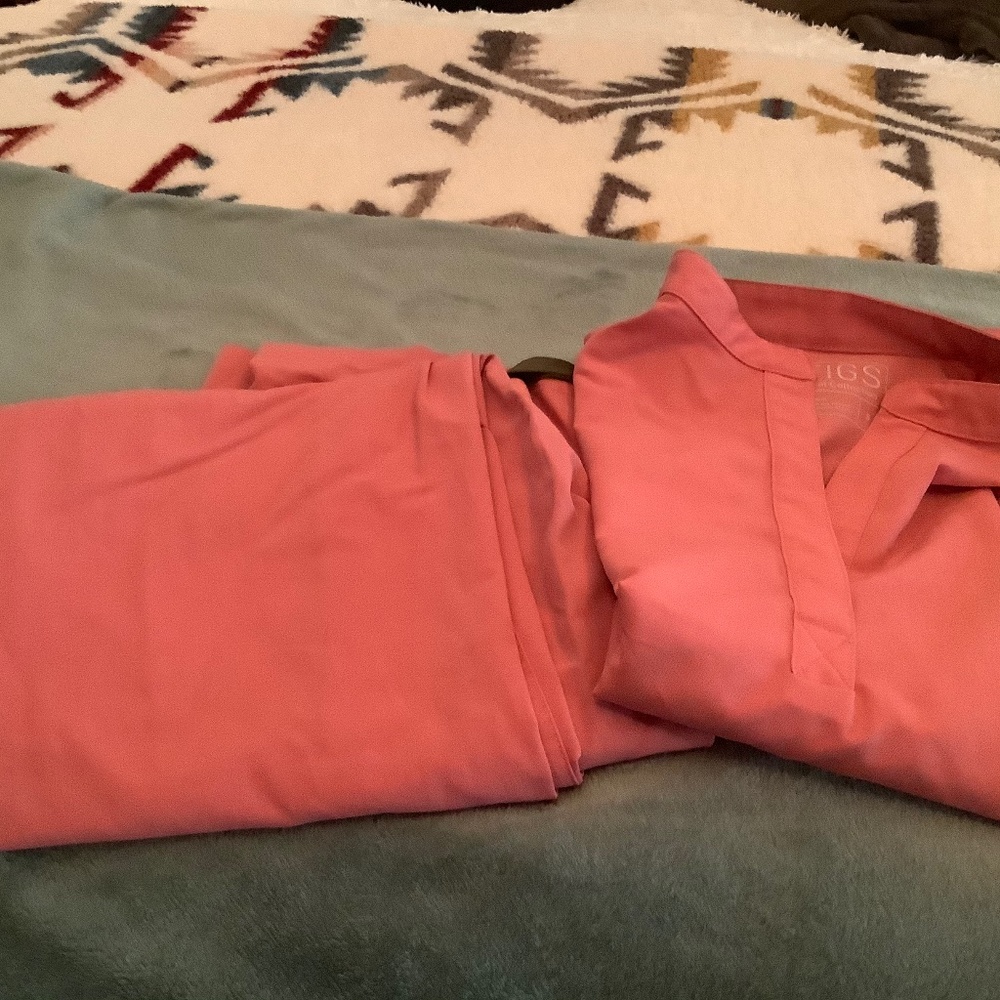 women's Livingston - basic scrub pants - M - pink